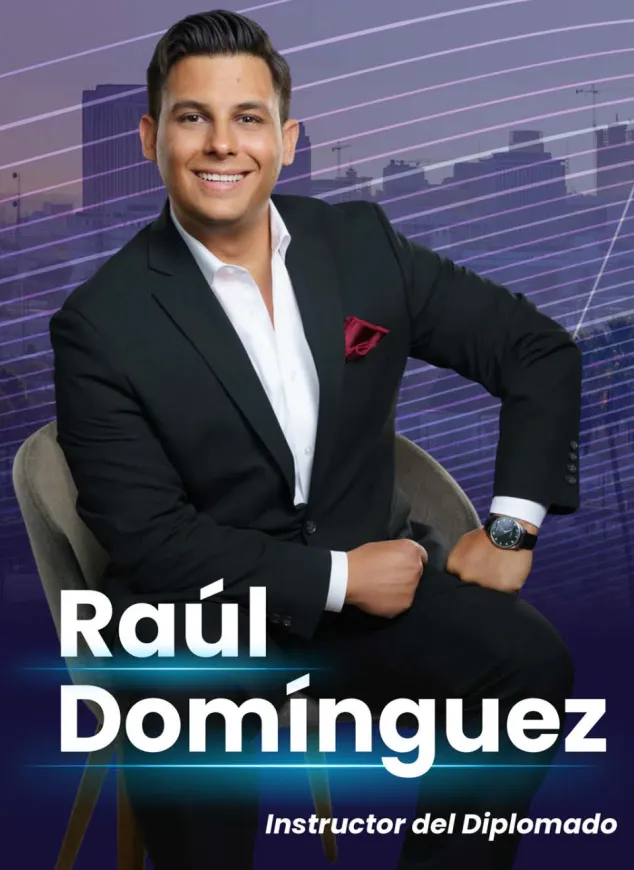 Raúl Domínguez, instructor del curso de inteligencia artificial para negocios